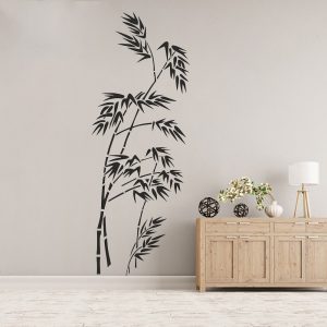 Bambu vinyl vägg klistermärken