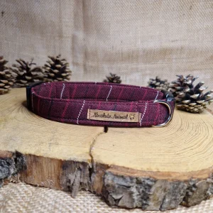 Collar - Maroon Tartan