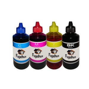4 färg set refillbläck i flaska till Epson  (CMYK) 100ml