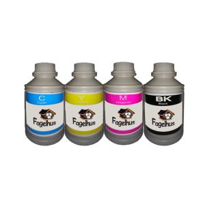 4 färg set refillbläck i flaska (CMYK) 500 ml