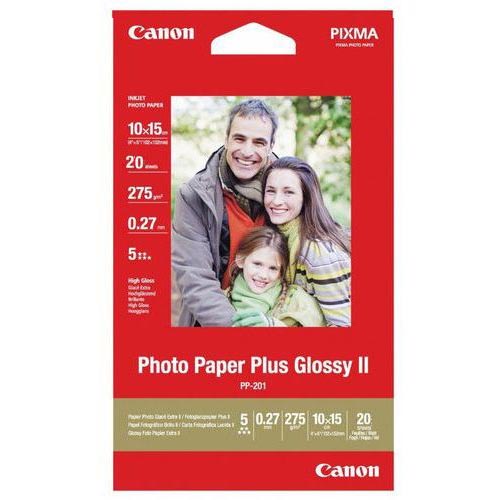 Canon 10×15 cm Fotopapper Plus II Glossy