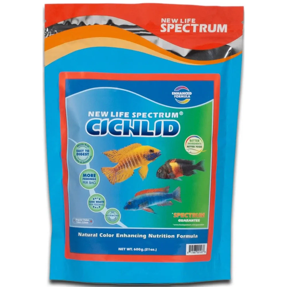 New Life Spectrum Cichlid Regular Sinking 1.0-1.5mm 600g - Bild 2
