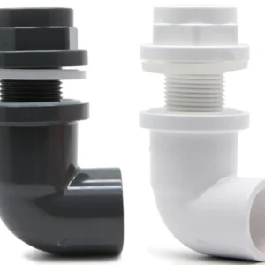 Sanking DIN 90 Degree Bulkhead - 20mm DN15 1/2" (White)
