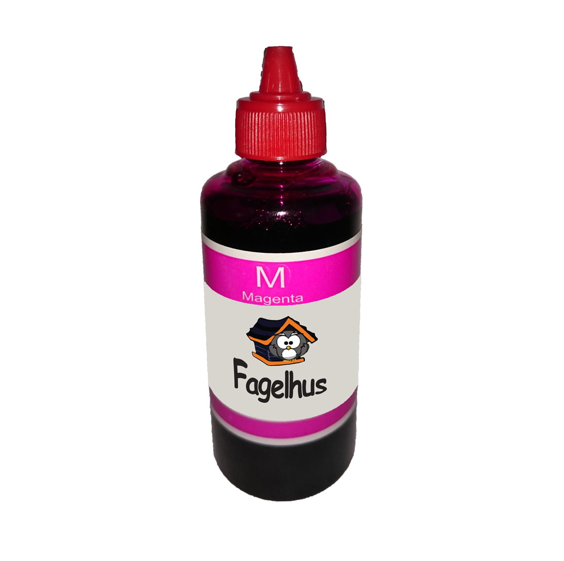100 ml Magenta bläck i flaska (Dye ink)
