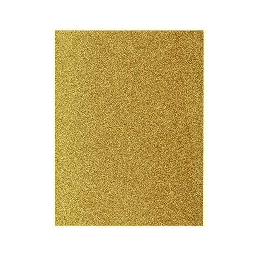 5 st / förp Glitter Papper A4 Guld / Silver - Bild 3